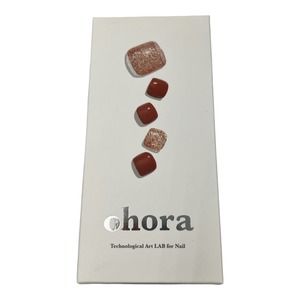 Ohano Semicured Nail Stickers in the Color Mauve Blanc PD-015